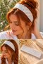 Polka Dot Cotton Flexible Hair Band