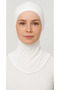 Practical Ninja Hat with Neck Collar – Black-White Non-Slip, Anti-Sweat, Flexible for Daily Use - 2