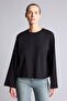 Crew Neck Straight Cut Long Sleeve Basic T-Shirt J1594Ax26Au