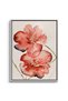 Abstract Coral Flower Nature Wall Art | Portrait Framed Canvas Print | Luxury Modern Botanical Decor for Living Room - 2
