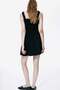 Gathered twill dress - 4