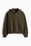 Oversized Fit Zip-through hoodie - 6
