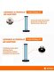 Portable Ultraviolet Air Sanitizer Germicidal Lamp 36W Environmental Friendly Uv-C 253.7 Ozon Free And No Chemical Residue 30S Starting Delay Builtin Timer With Remote Esma Moh Approved Black - 5