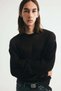 Loose Fit Hole-knit cotton jumper - 2