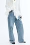 Wide High Waist Jeans - 3