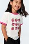Print-motif cotton T-shirt - 4