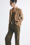 Single-breasted jacquard-weave blazer