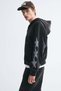 Oversized Fit Printed zip-through hoodie - 8
