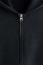 Oversized Fit Printed zip-through hoodie - 2