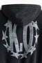 Oversized Fit Printed zip-through hoodie - 3