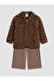 Esvab • Modern & Distinctive Leopard Embroidered Baby Girl Set