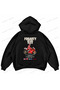 Carl Fogarty · Ducati 916 · 1994 Printed Black Oversize Boxy Hoodie Sweatshirt