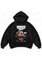 Mick Doohan · Honda Nsr500 · 1997 Printed Oversize Boxy Hooded Sweatshirt