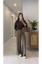Killas Khaki Elastic Waist Tensel Jeans