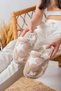 2-Piece Mixed Men's and Women's Advantageous Package Plush House Slippers Closed Toe Open Back Warm Comfortable Slippers - 5