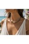 Tibetan Agate Gold Hematite Necklace - 2