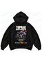 Toprak Razgatlioglu · Bmw m 1000 Rr · 2024 Front and Back Printed Black Oversize Boxy Hoodie