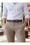 Black Men's Jeans Belt 100% Genuine Leather