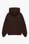 Chemise Printed Oversize Unisex Brown Hoodie - 2