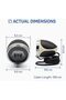 Vintage LED Headlight for Bicycle, E-Bike & Electric Scooter | 6–48V DC Waterproof Front Lamp | Chrome Metal Body | Long-Life LED | Easy M6 Mount | Classic Retro Design - 3