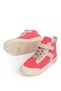 Bobo Girl's Orthopedic Comfortable Sole Lace-Up Linen Sneaker - 3