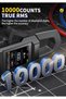 جهاز قياس رقمي متعدد الوظائف DMC-100 بـ 10000 عداد - يقيس التيار المتردد/المستمر والجهد والمقاومة والديود والكابسيتانس - 3