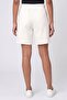 Women Graphic Print Basic Shorts, White - 4