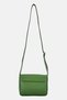 Women Brand Logo Cross Body Bag, Olive - 5