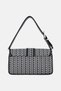 Women Monogram Pattern Handbag, Multicolor - 5