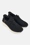 Women DLux Walker 2,0 Lace Up Walking Shoes, Black - 2