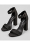 Midnight Shimmer Block Heels