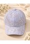 Daisy Lace Floral Baseball Cap