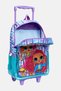 Kids Girl Omg Stylish Queens 3-in-1 Trolley School Backpack Set, Multicolor - 5