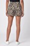 Women Allover Print Basic Short, Multicolor - 4