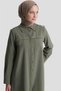 Stone Detailed Tunic Dark Khaki - 2