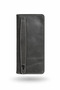 Alba - Genuine Leather Wallet with Phone Compartment - with Magnet and Hand Strap, Unisex 18.5 cm X 9cm - 5