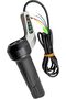 Electric E-Bike Twist Throttle with Battery Indicator, Universal 24V 36V 48V Accelerator Handle, Non-Slip Grip Speed Controller for Delivery Bike, Cargo E-Vehicle & Electric Moped - 2