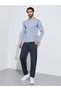 Men Charcoal 4-Way Stretch Active Track Pants - 2