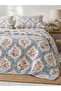 1-Piece Printed Comforter, Micro Fiber Single 90X100 Inches - 4