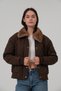 Women's Coats Women's Coat with Detachable Fur Detail - 4