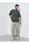 Men Oversized Graphic Cotton Terry T-Shirt - 2
