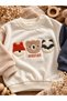 Animal Figured Baby Boy 2-Piece Sweatshirt Tracksuit Set - 3