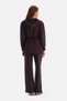 Brown Modal Hooded Sweatshirt - 2