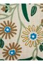 1-Piece Embroidered Square Cushion Cover 18x18inches, Cotton - 2