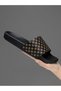 Men Brown Patterned Slides - 8