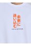 Men White Oversized Screen and Puff Print Terry T-Shirt - 4