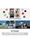 Flow 2 Plus AI Tracker Bundle White - Foldable Phone Gimbal, AI Tracking with Any App, Multi-Person Tracking, Built-in Tripod/Selfie Stick, Remote Control, iPhone/Android Stabilizer, Travel - 2