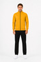 Men's Shawl Collar Tracksuit Set Mustard-211