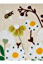 1-Piece Embroidered Square Cushion Cover 18x18inches, Cotton - 2