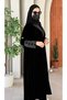 عبايه شتويه بقصه نص كلوش من متجر اثير